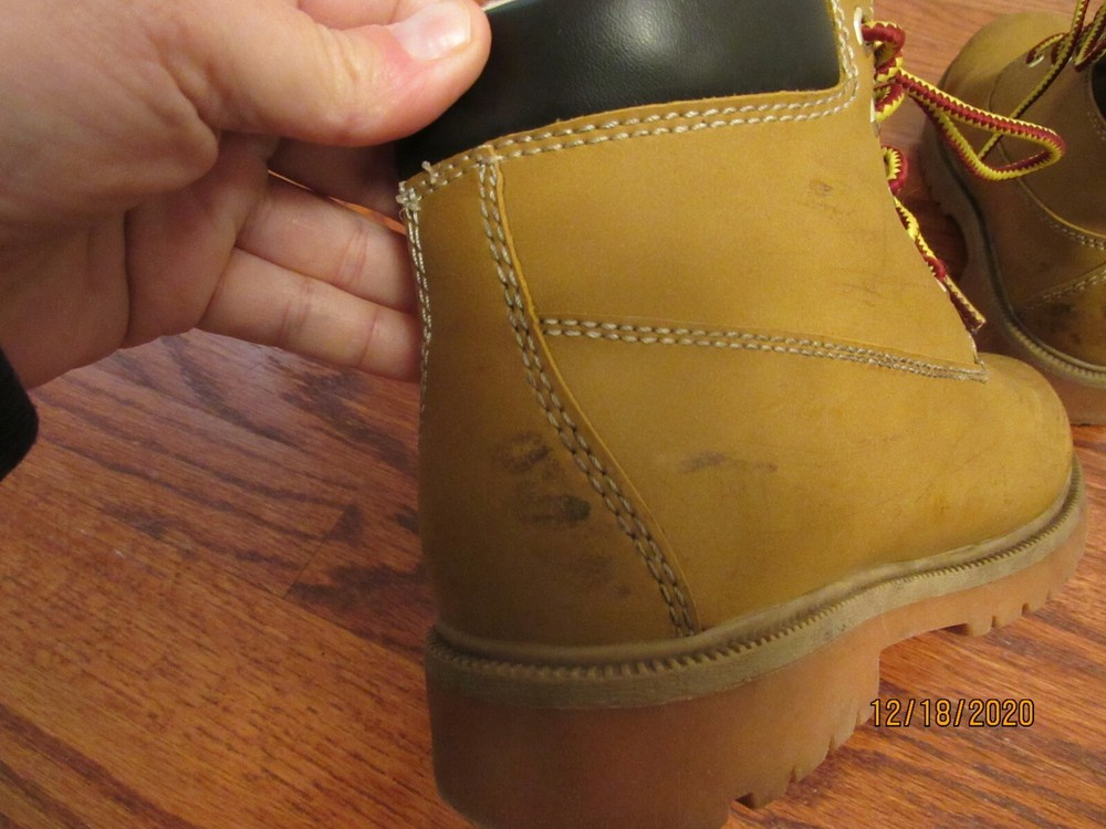 Waterproof Construction-style boots- Smartfit Size 4 (kids)