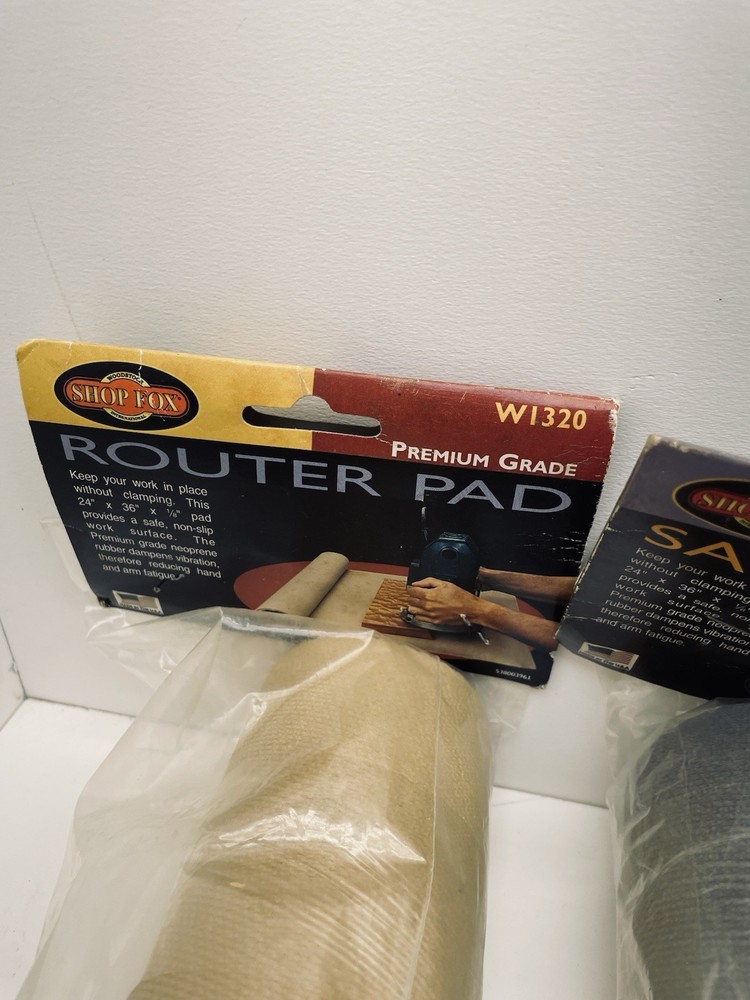 Shop Fox Router Pad W1320 & Sanding Pad W132