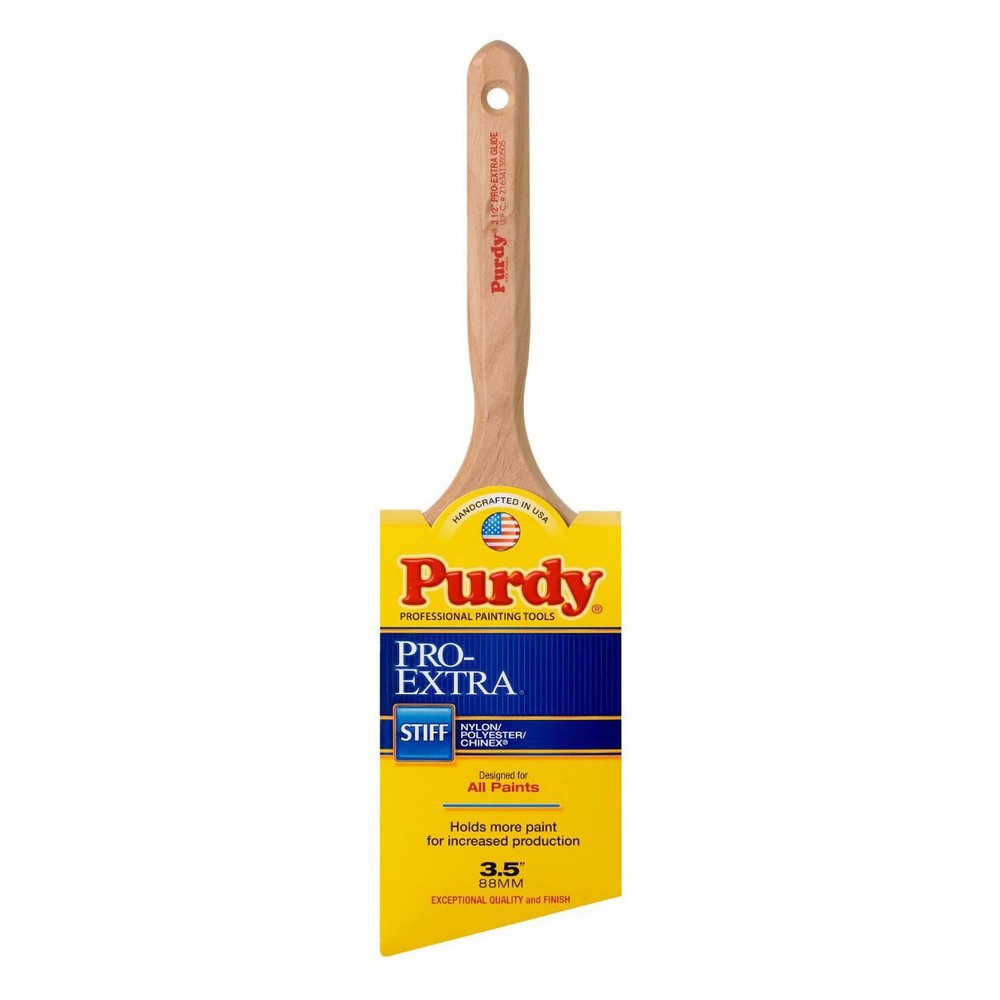 Genuine Purdy Pro-Extra Glide Angular 3-1/2" Paint Brush 144152735