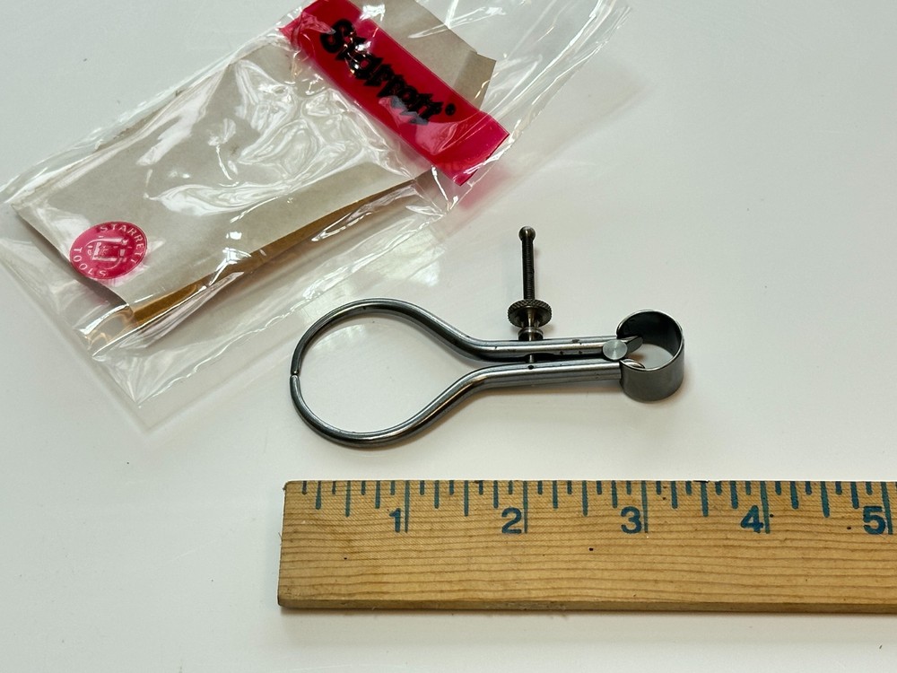 NEW Starrett Tools USA 3” Outside Calipers No. 275 Solid Nut