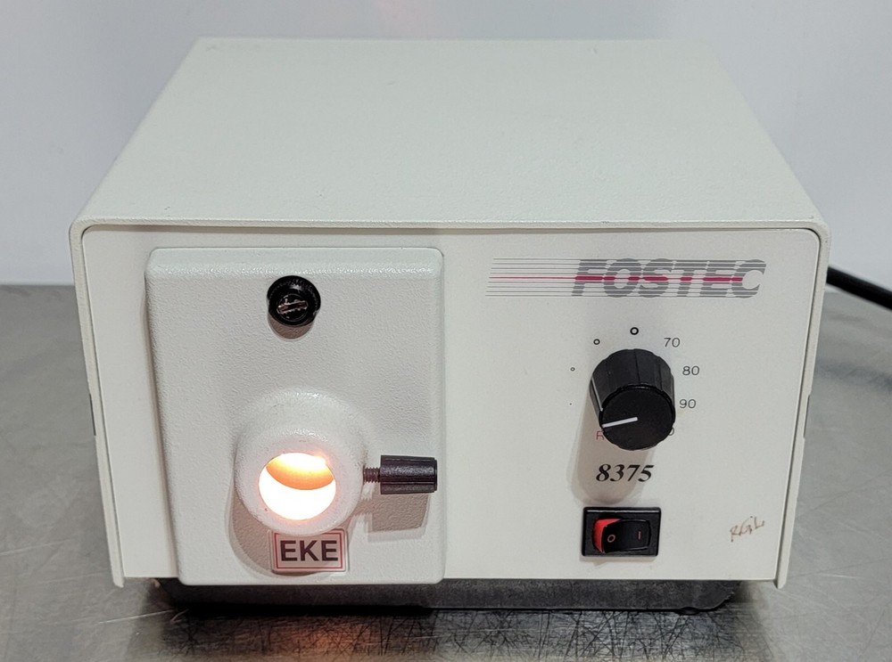 Fostec 8375 EKE Type 8300 Fiber Optic Light Source