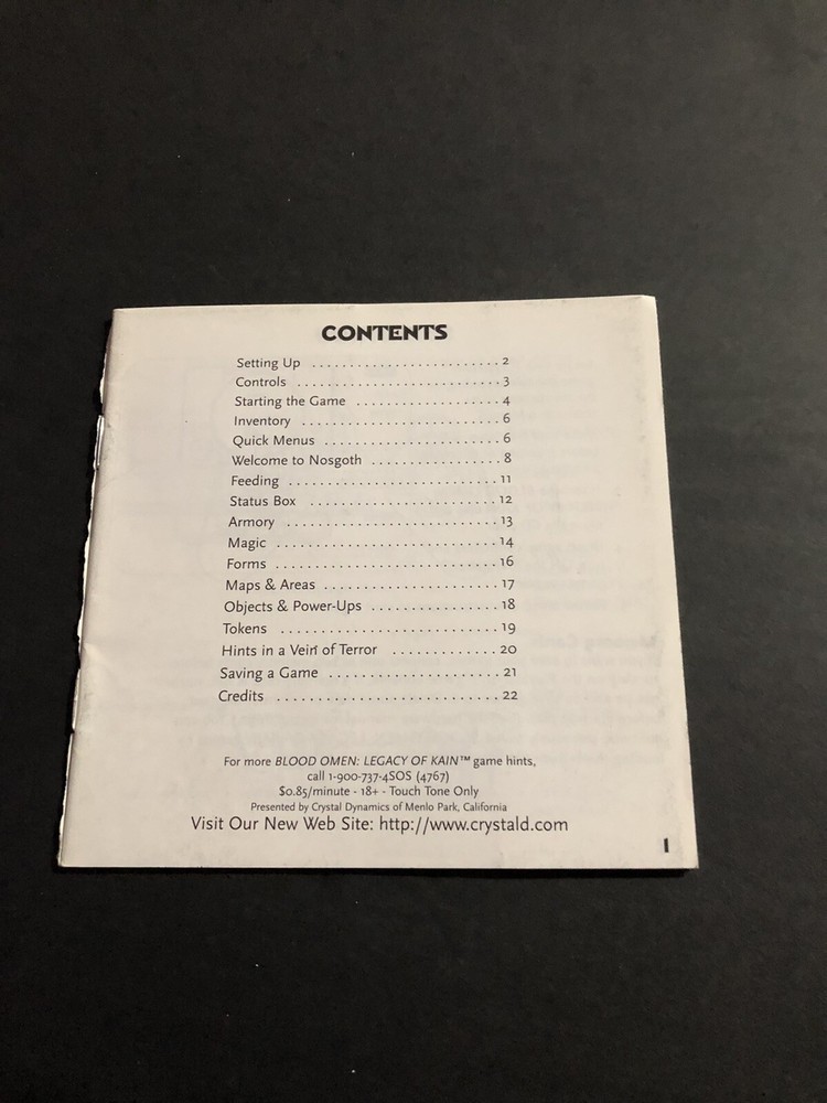 Rush hour ps1 Manual Only