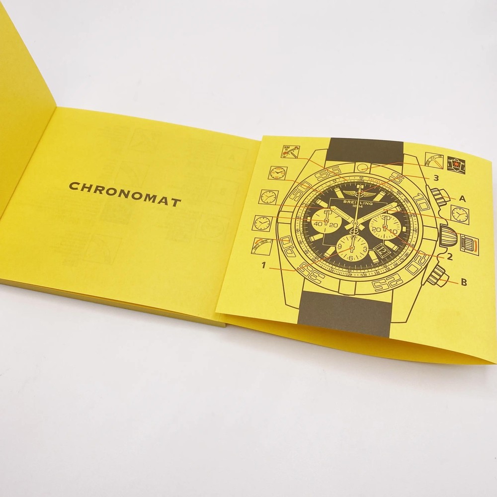Breitling Chronomat Manual Booklet
