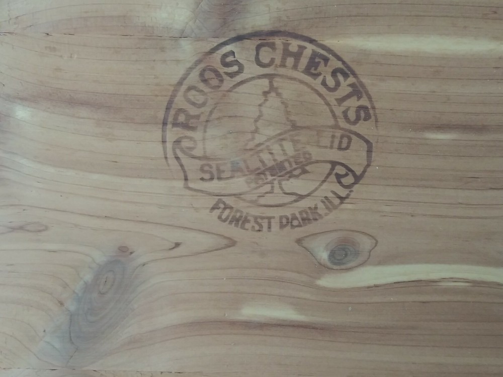 1930 Ed Roos Vintage  Cedar Chest