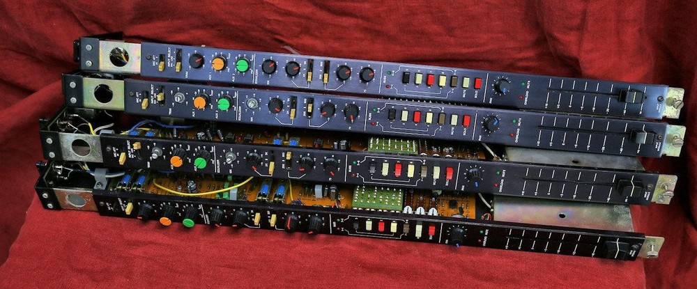 1970s TEAC 301 (M15) Channel Strips/Input Modules with Tamura Input Transformers