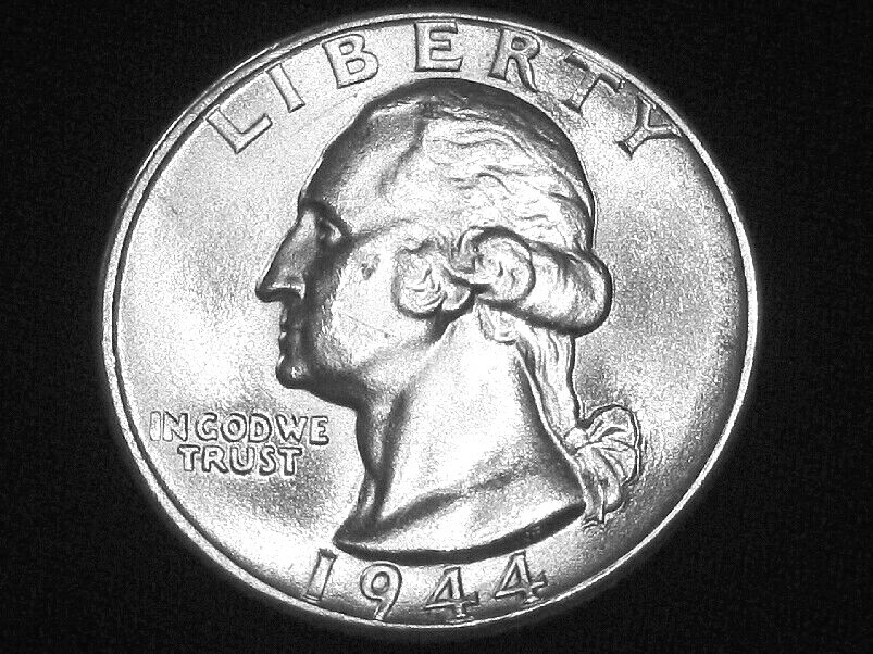 1944-D Washington Quarter --- Very Choice Uncirculated