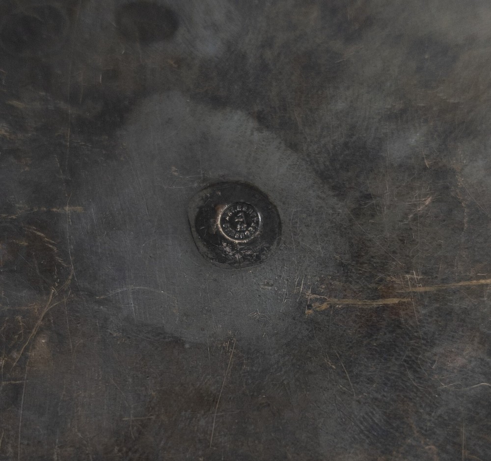 Antique Krupp Berndorf German Silverplate Etrog Sugar Box