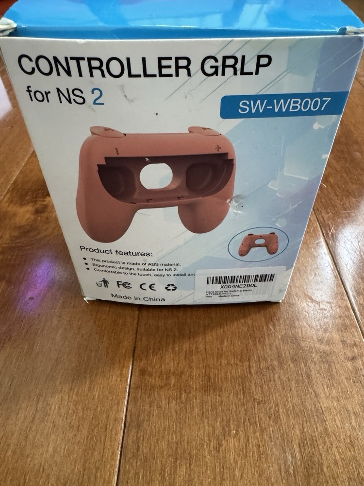 Controller Grip SW-WB007 for Nintendo Switch 2, Black, 2-Pack