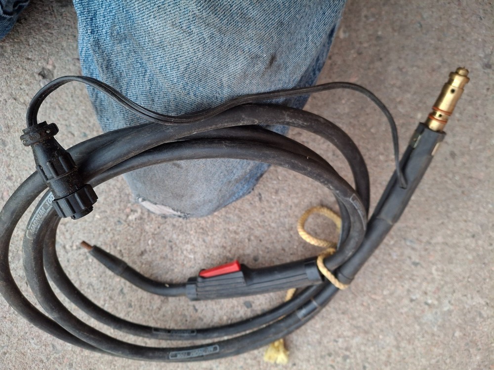 Welding leathers leads helmets etc