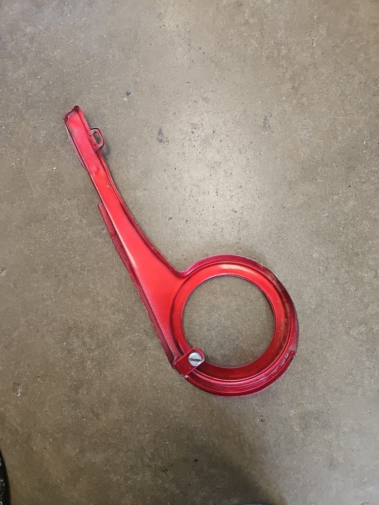 Vintage Schwinn Stingray Pixie Bicycle Chainguard Red Original
