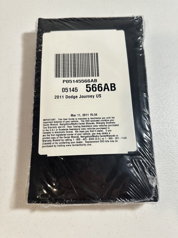 2011 Dodge Journey Owners Manual Sealed