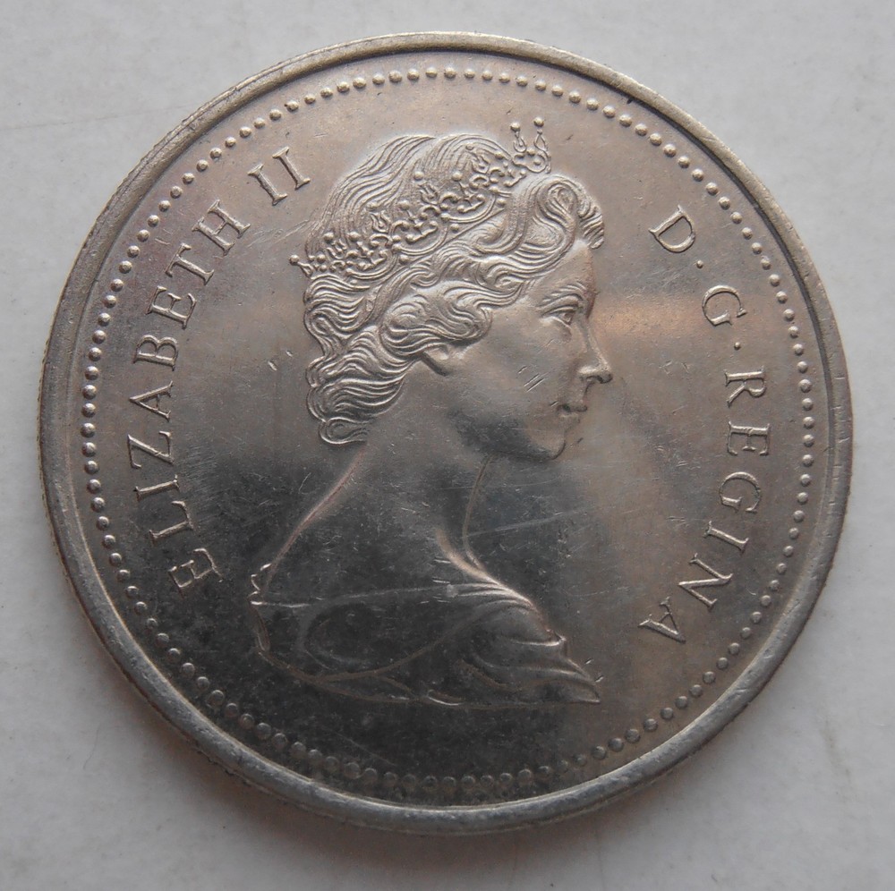 CANADA 25 CENTS 1973