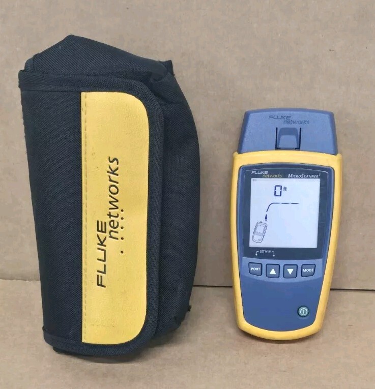 Fluke Networks Microscanner-2 Cable Verifier