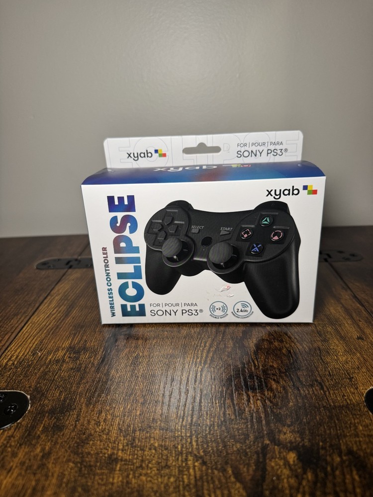 Xyab Eclipse Wireless Controller for PS3, BNIB, Not tested