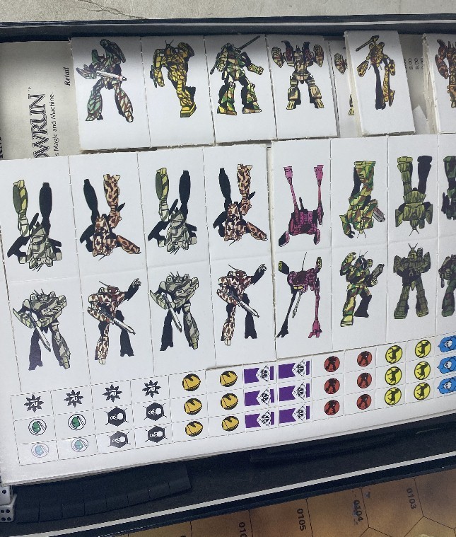 Vintage Battletech Armed Combat Game 1604 2nd Addition