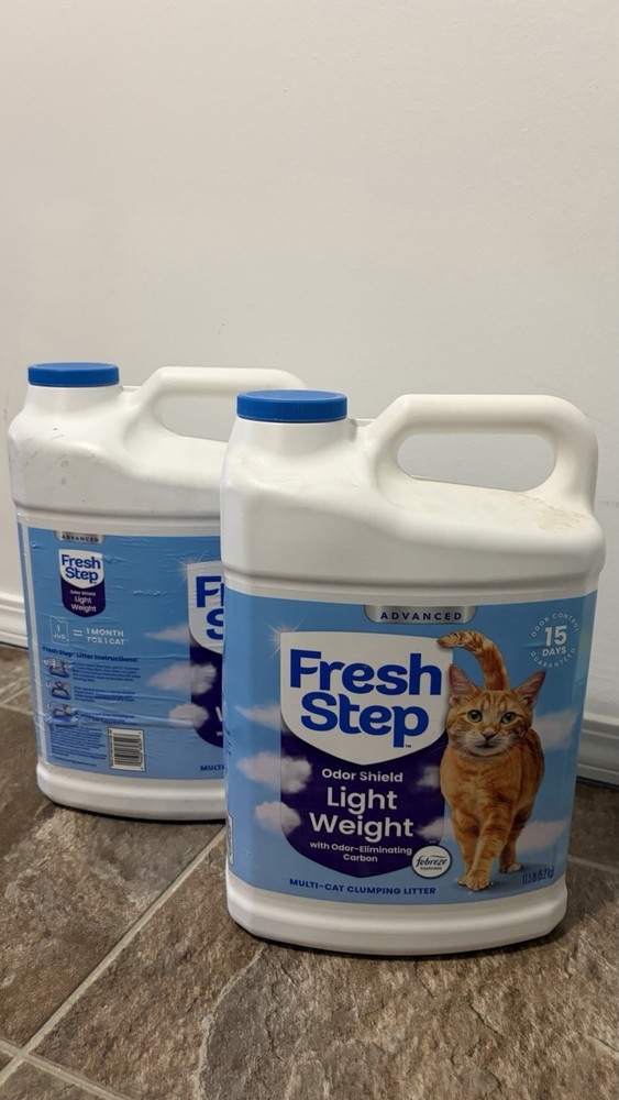 Fresh Step Odor Shield Light Weight Clumping Cat Litter Advanced Multi-Cat