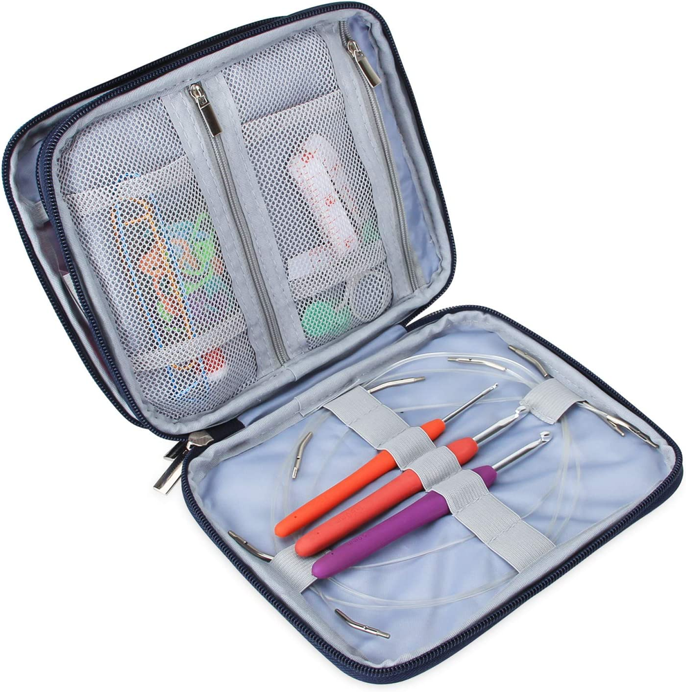 Organizer Case for Interchangeable Circular Knitting Needles