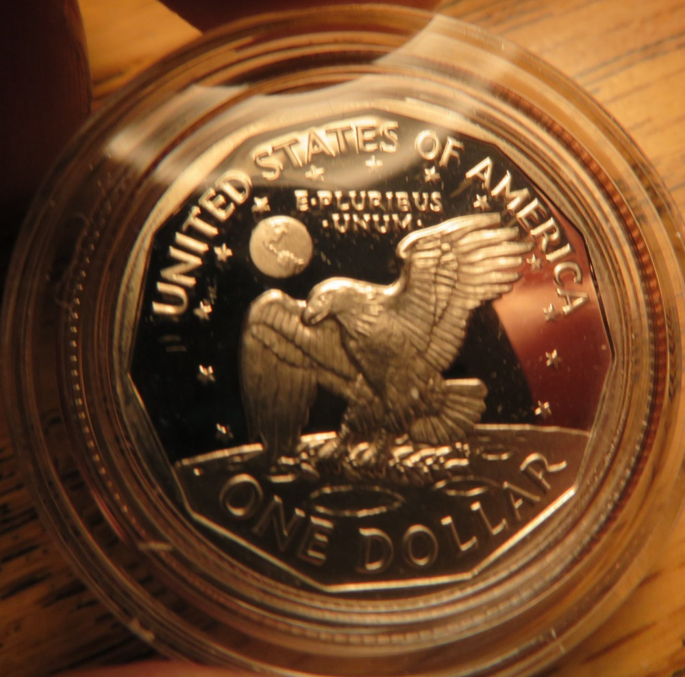 1999-P Proof Susan B Anthony Dollar - SBA w/ Box & COA