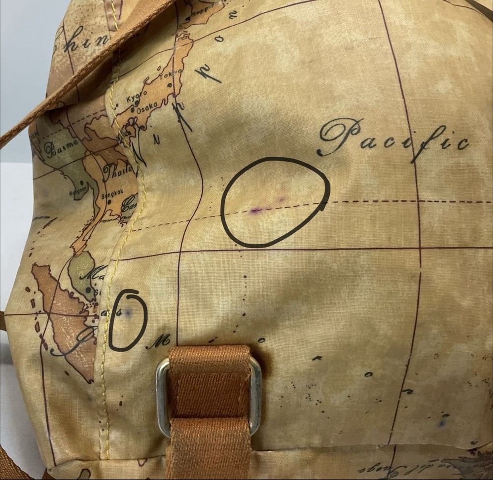 Authentic Vintage Alviero Martini 1ᴬ Classe Geo Classic Backpack