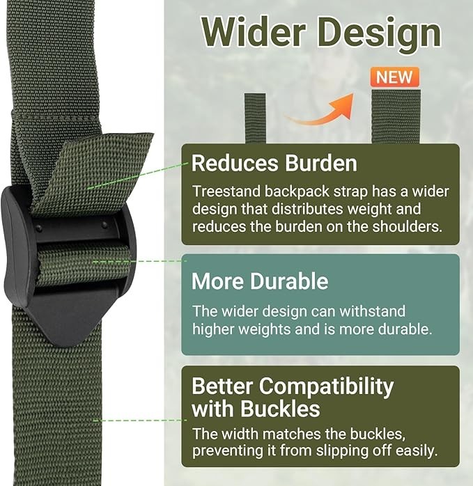Shoulder & Bungee Tether Straps for Summit Viper Goliath Titian Accessories Tree