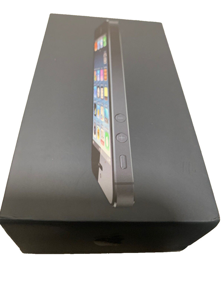 iPhone 5 EMPTY BOX ONLY Black 64gb