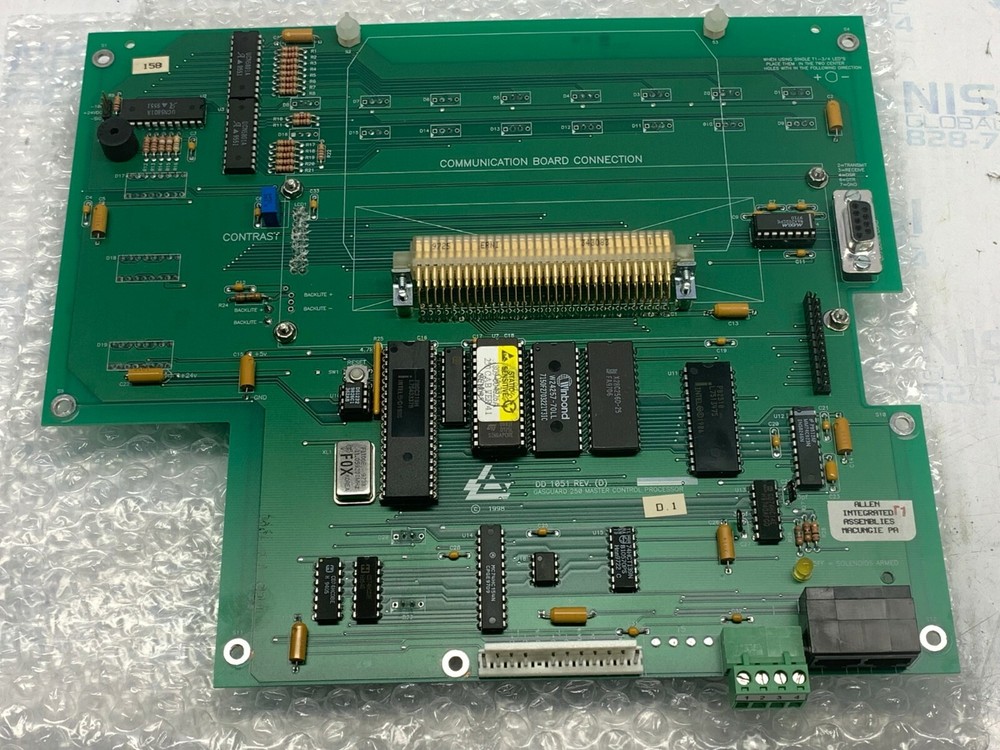 Air Products DD 1051 Gasguard 250 Master Control Processor