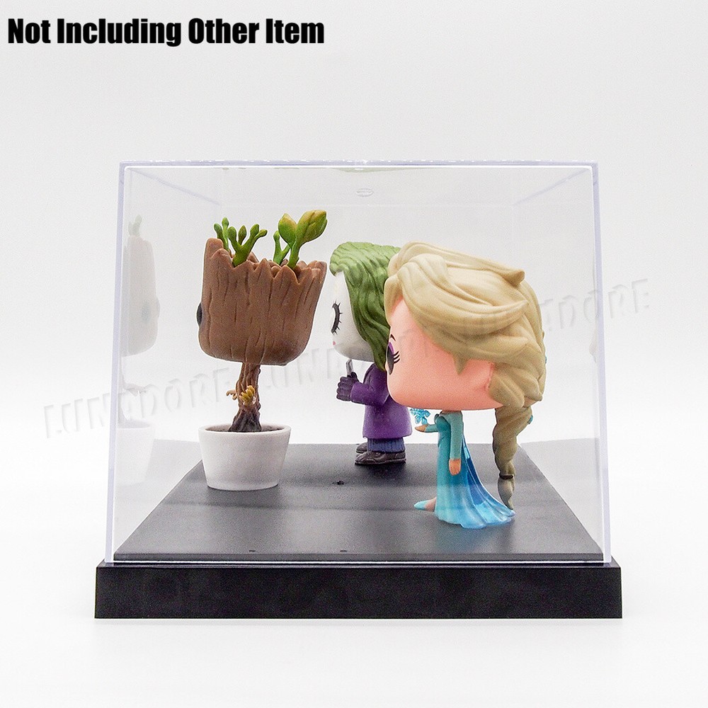 Acrylic Display Case Step Blind Box Mini Pop Figures Storage Toy Model Protector