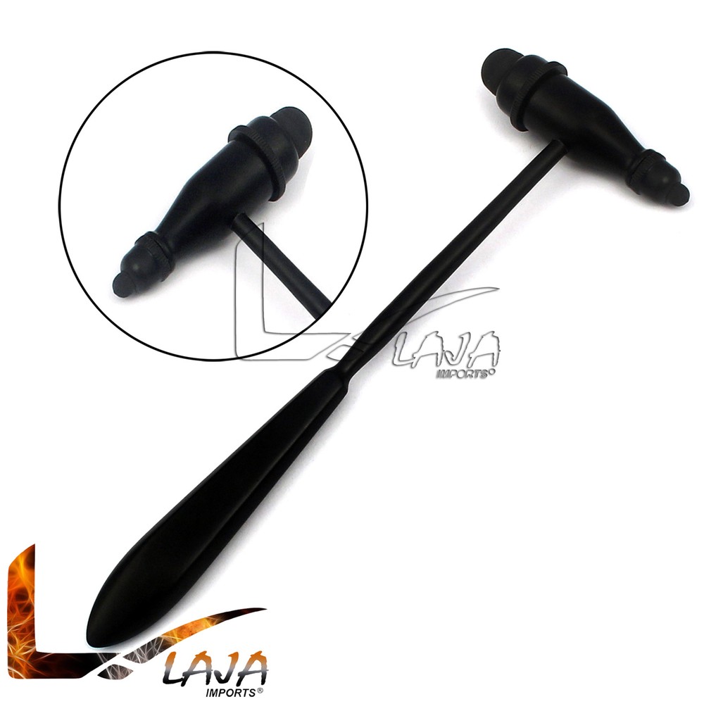 Troemner Percussion Hammer Full Black Color (Reflex Hammer) New