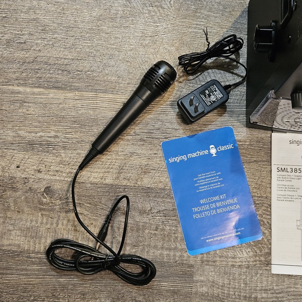 Singing Machine SML385 Karaoke System ...NEW