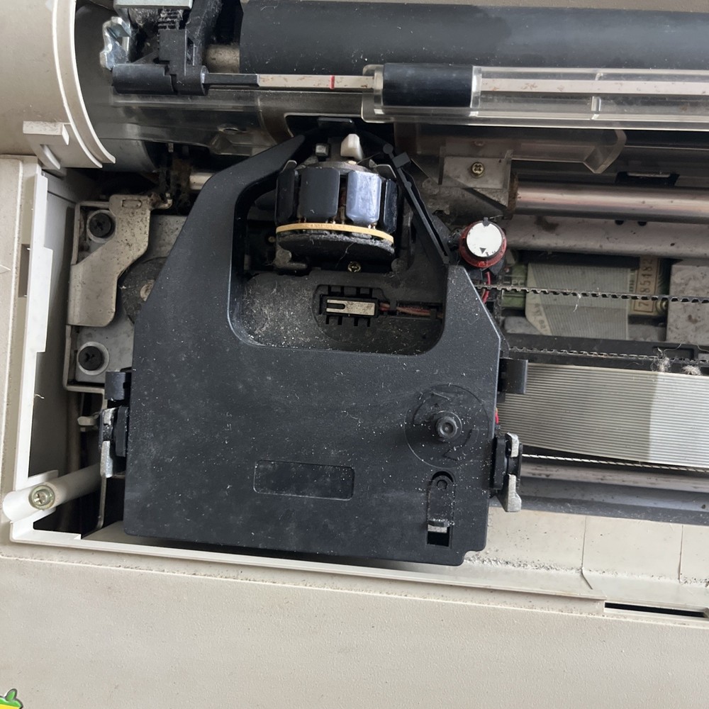 Vintage Apple ImageWriter II Dot-Matrix Printer Powers On Good Condition