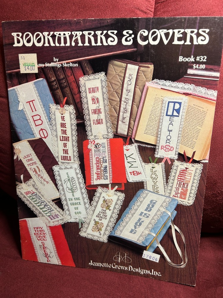 Various BOOKMARK AND MINI-PULLS cross stitch pattern leaflets U-PICK/your choice