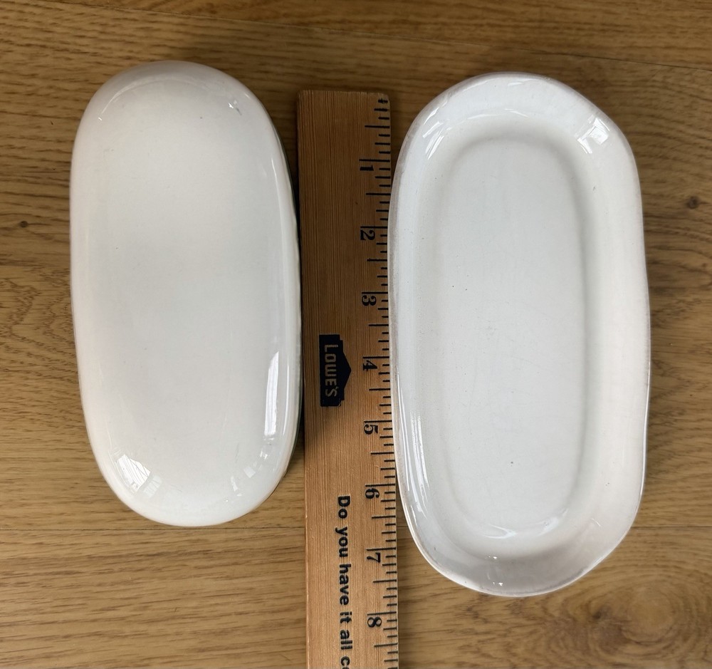 Sango Waves Green 4973 Covered Butter Dish