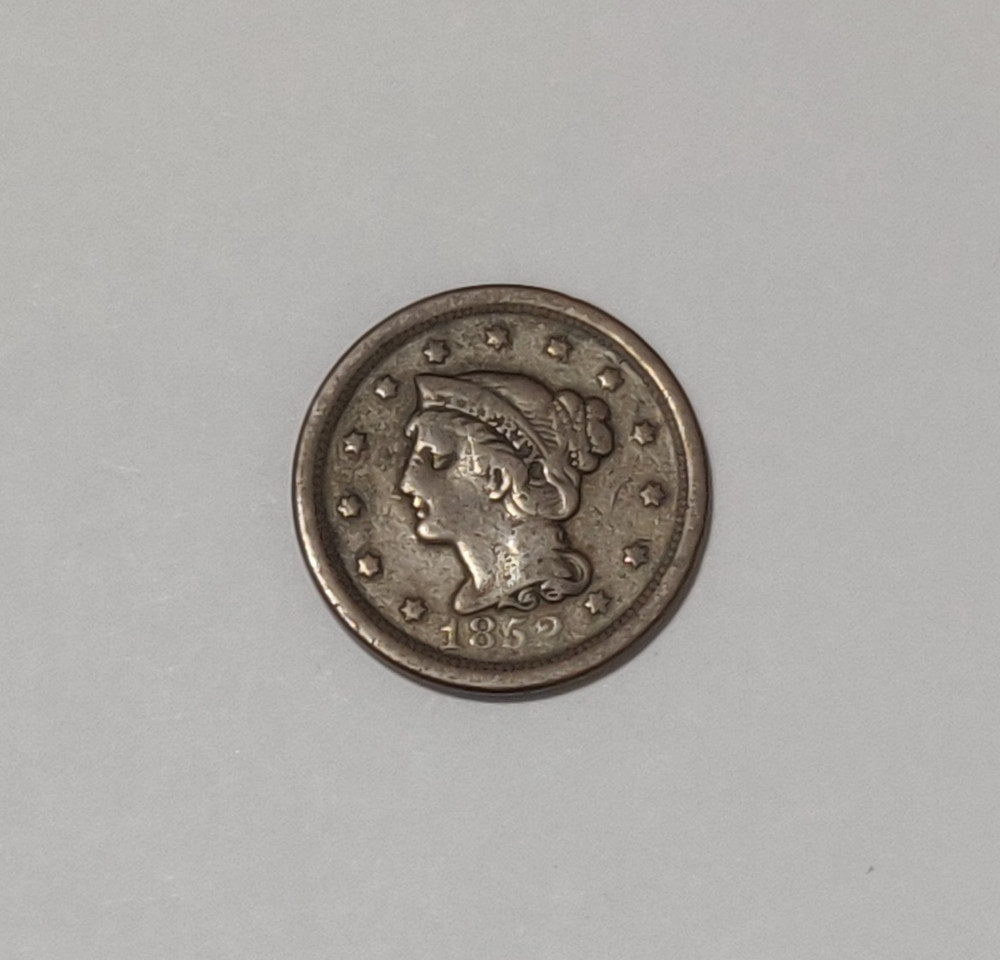 1852 LARGE CENT