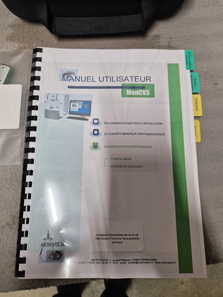 METROVISION MonCV3 REF. HVM-MonCV3 Multifonctions Perimeter