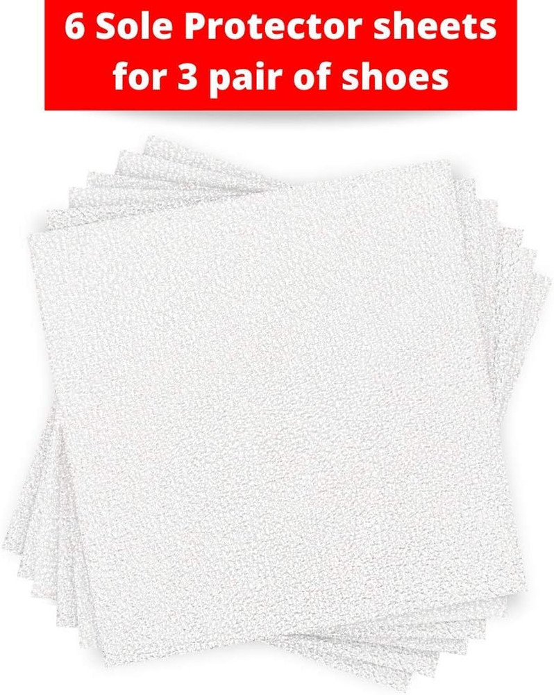 6 Pack- Red Bottom Shoe Protector for Christian Louboutin Red Bottom Sole Protec