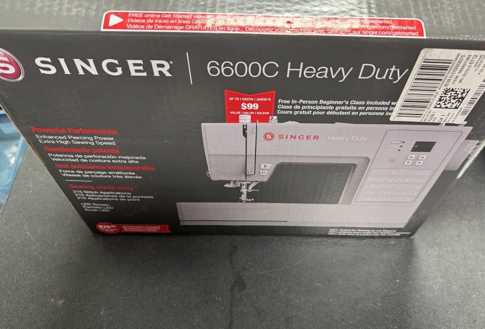 Singer 6600cc Sewing Machine New In Box