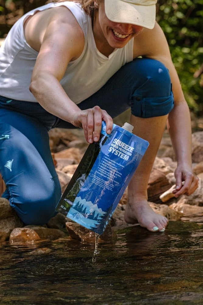 32oz Lightweight Replacement Pouches – Safe Drinking Anywhere with Sawyer System