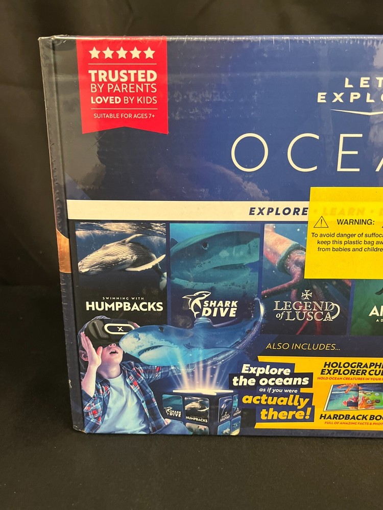 Let's Explore Oceans Immersive Mega Pack Bluetooth Smartphone VR Headset