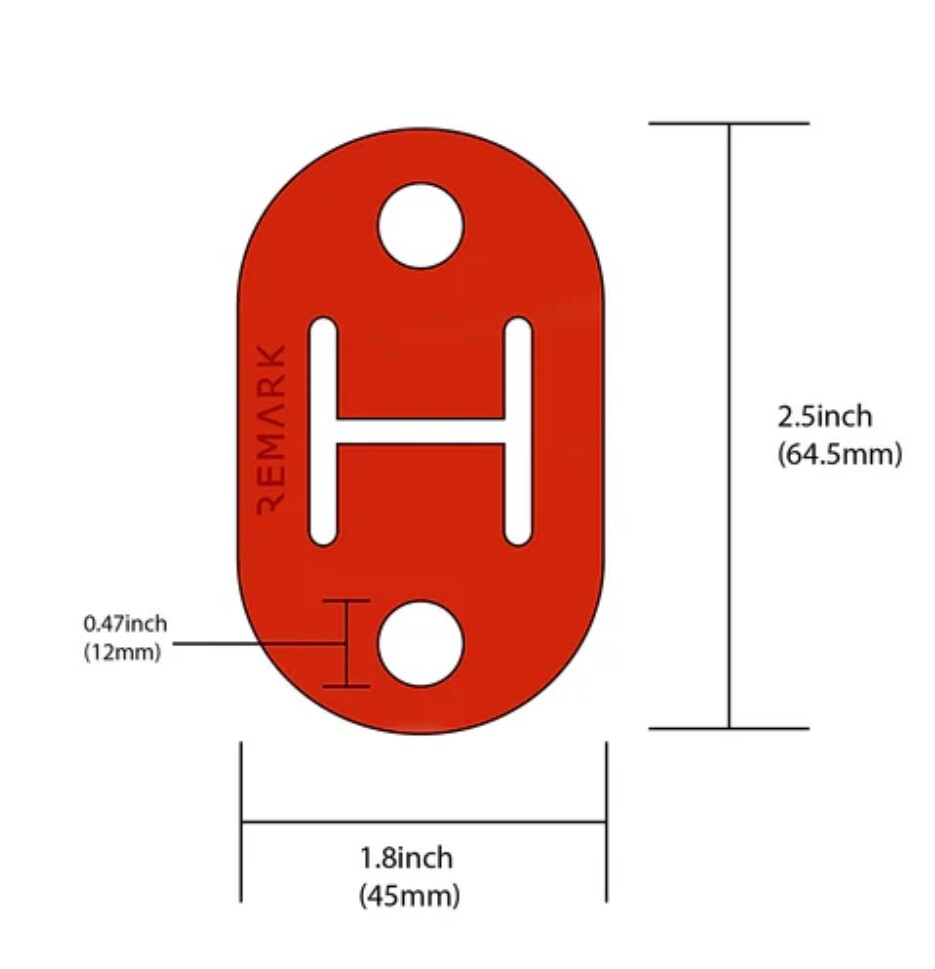 4 Piece REMARK Exhaust Hanger Bushing