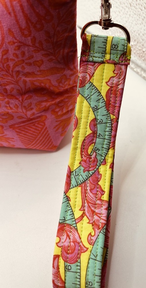 Sewing Accessory Catch-all Organization Bag Pouch with Detachable Handle Strap