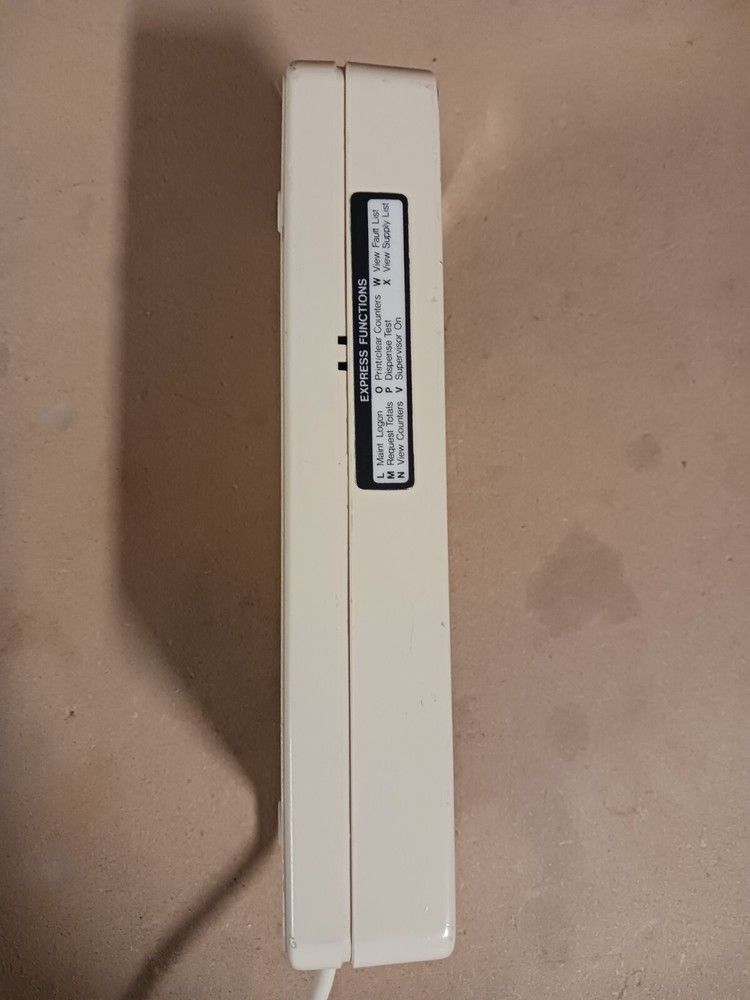 Diebold Accounting Unit, 9-pin Serial Connector, Keyboard/Number Input