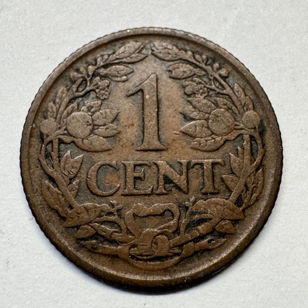 1919 Netherlands 1 Cent - Coin #C-011