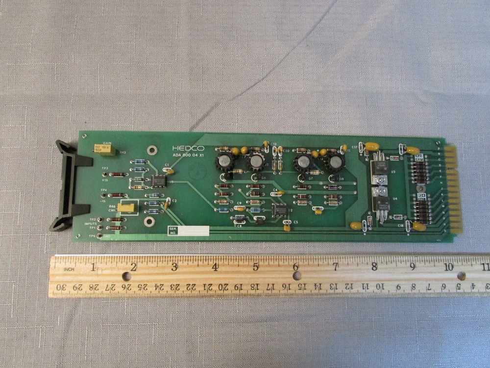 HEDCO ADA-800-04-X1 Plugin Module for AVF 6000 Video Distribution Amplifier