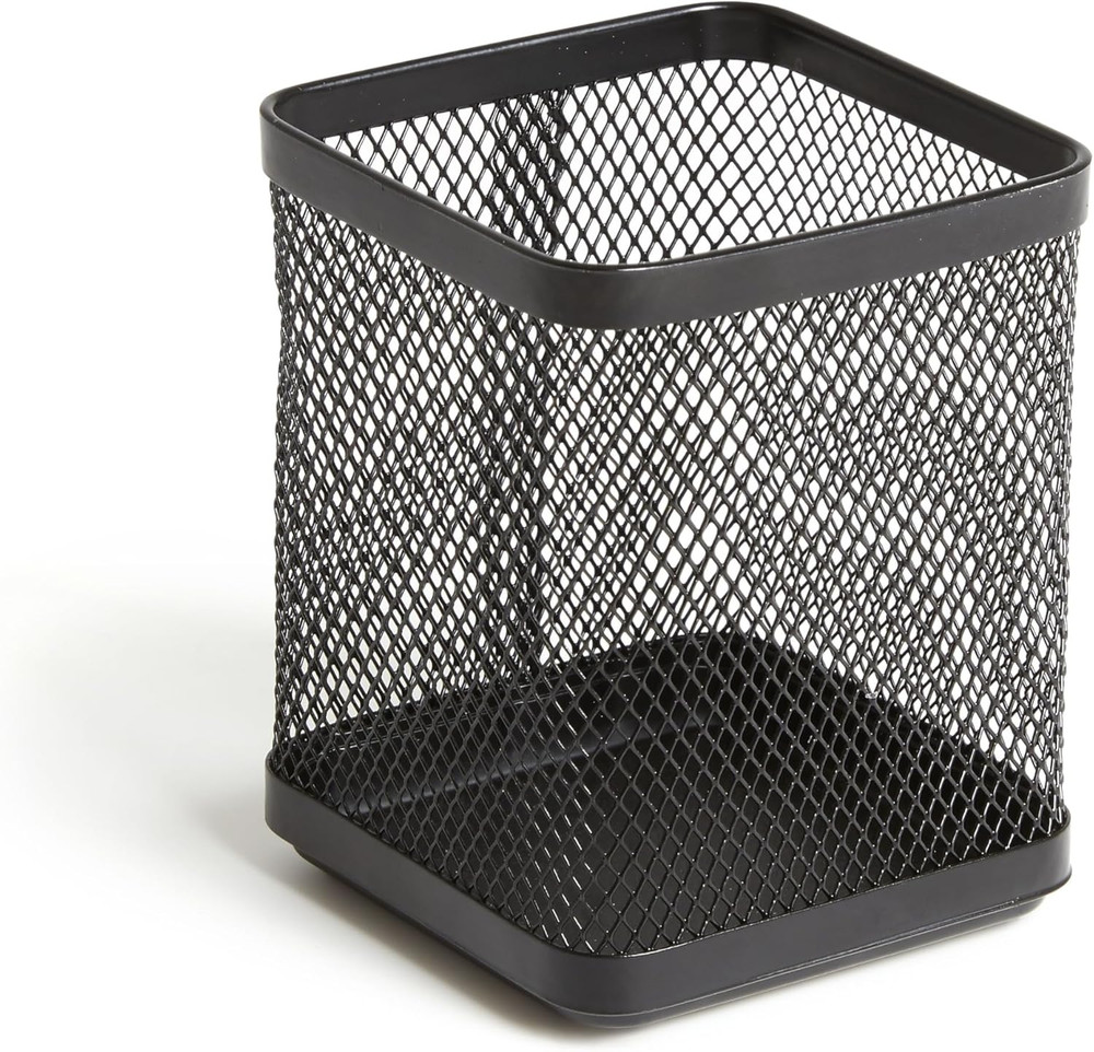 Stackable Wire Mesh Pencil Holder – Desktop Organizer for Pens, Pencils & Office
