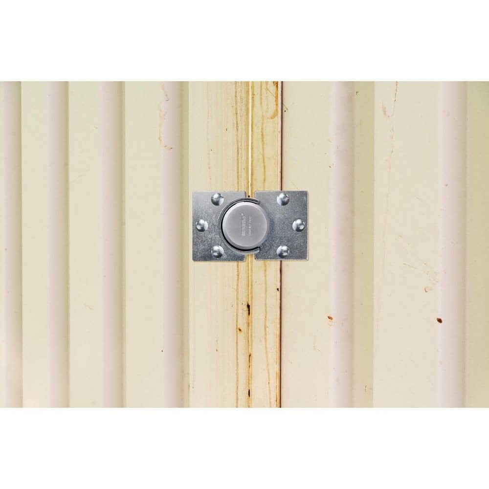 Brinks Combination Puck Lock and Round Hasp