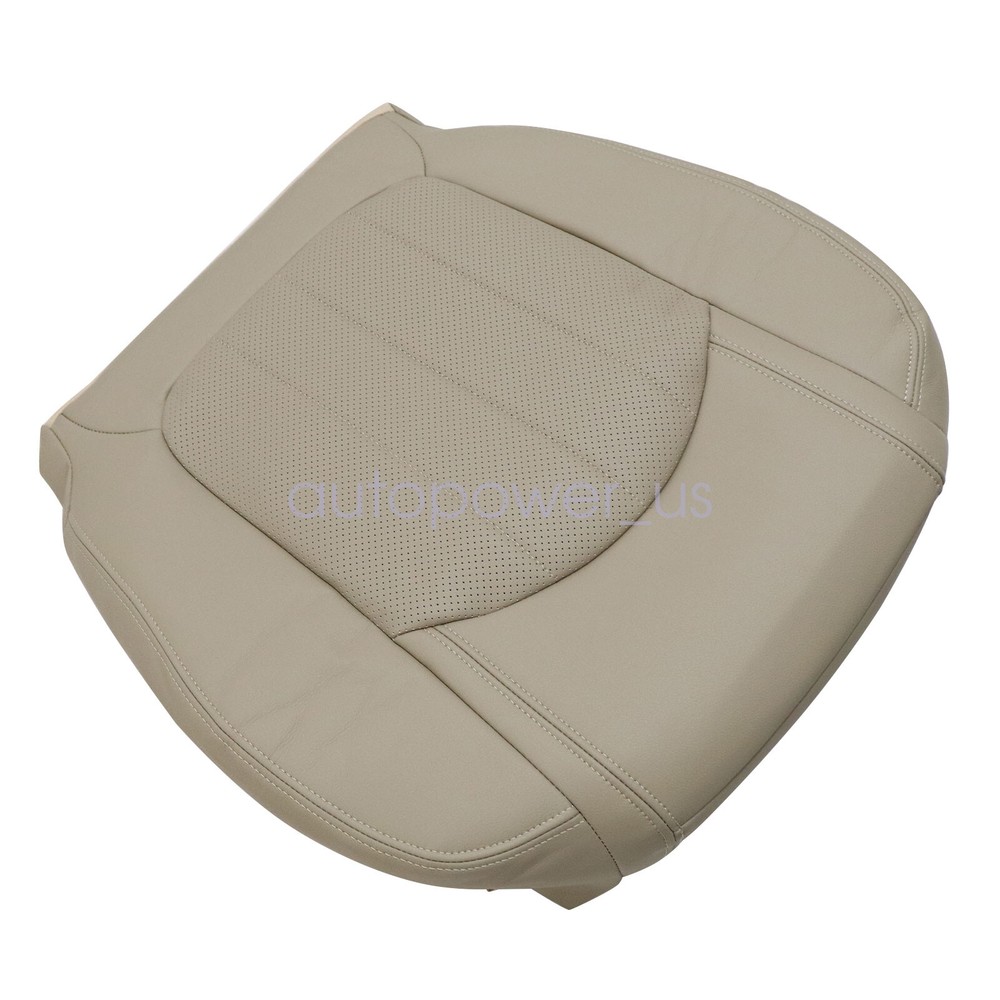 Fits 2008-2012 GMC Acadia Front Both Side Perforated Leather Seat Cover Tan 4PCS