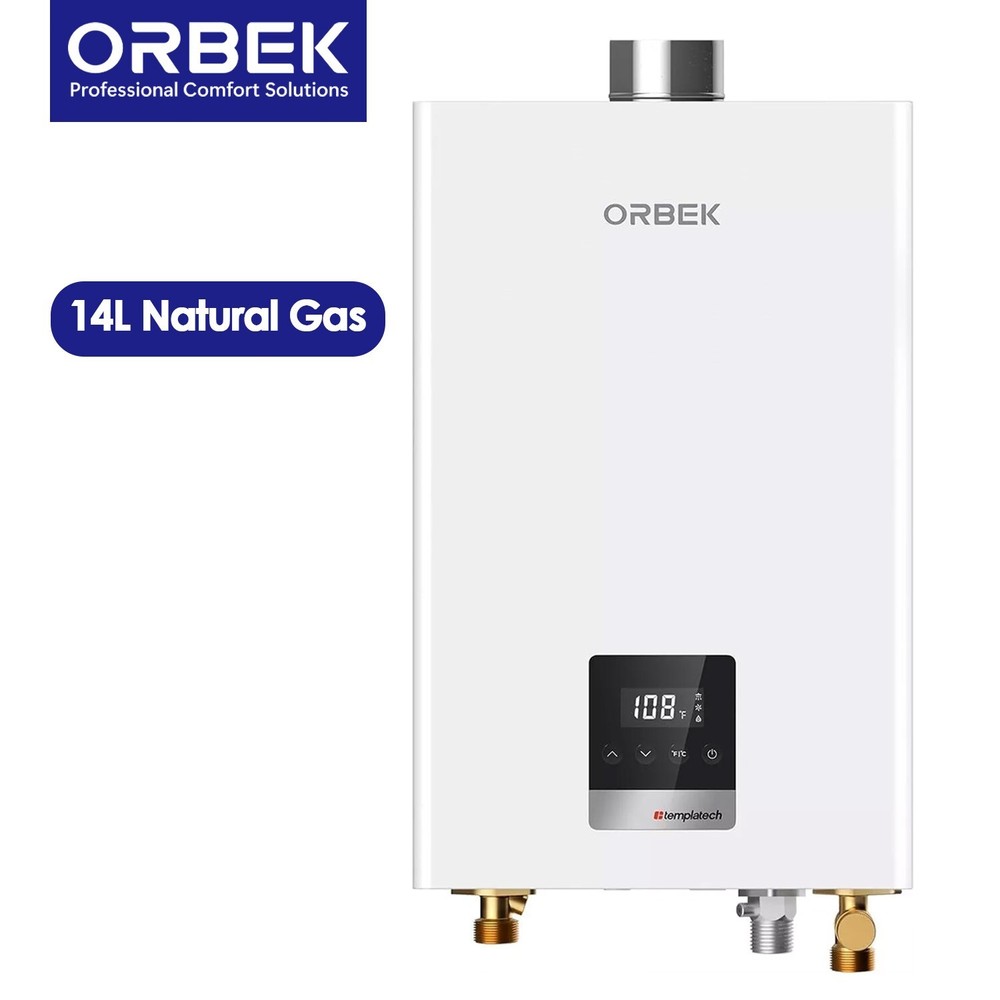 4.3GPM 100,000BTU Tankless Water Heater Indoor Natural Gas On-demand Instant