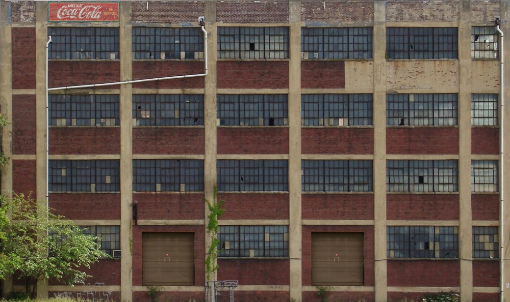 TRACKSIDEFLATS #101 HO scale ABANDONDED BUILDING #1