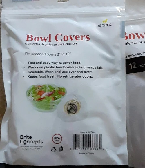 Culinary elements Bowl Covers 12 Pc. - Keep Food Fresh po