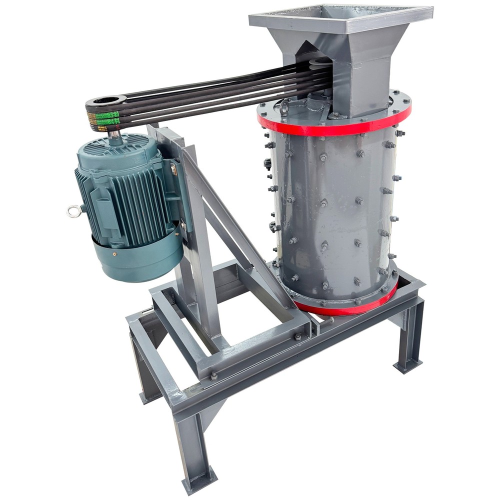 Vertical Shaft Compound Impact Crusher Sand Making Machine Crushing Hammer 220V